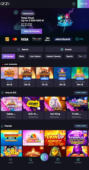 IZZI Casino